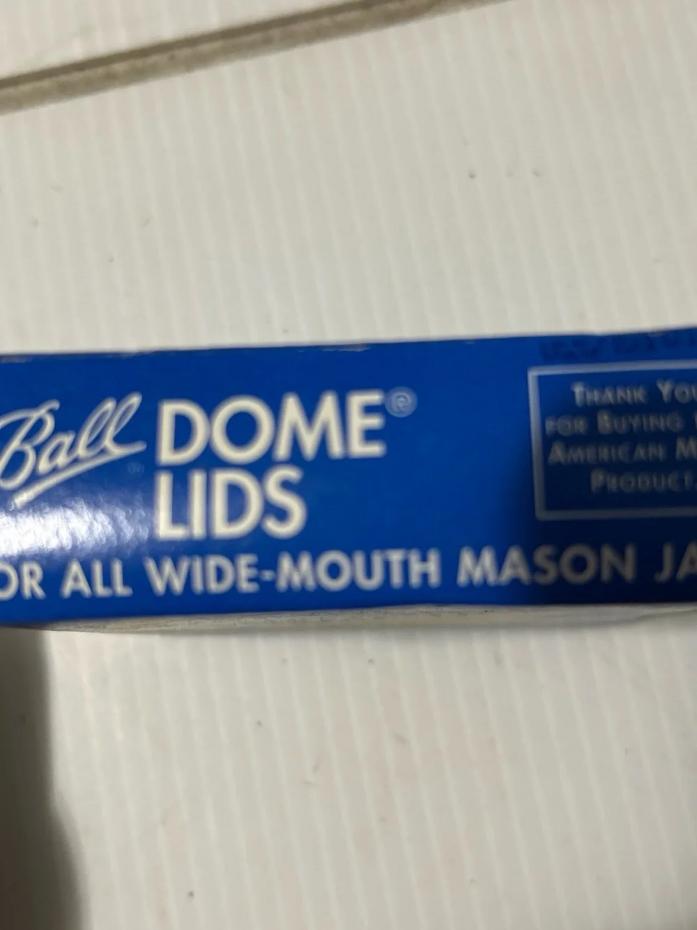 Ball Mason Wide-Mouth Dome Lids in Gold - Pack